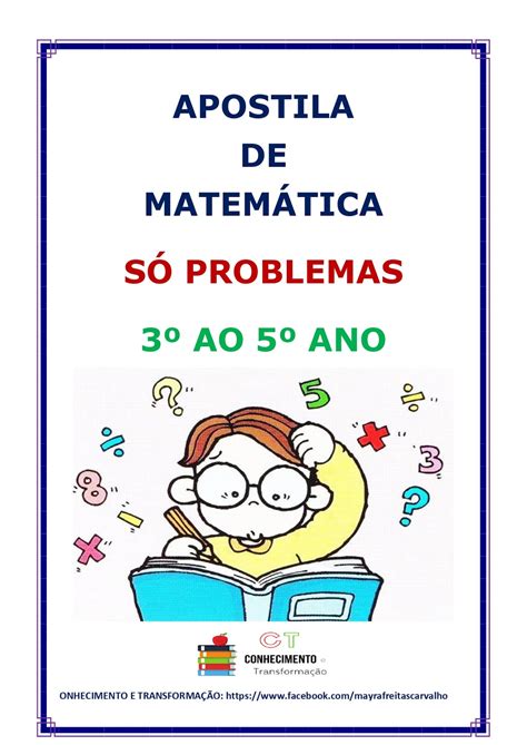 apostila de alfabetização matemática pdf